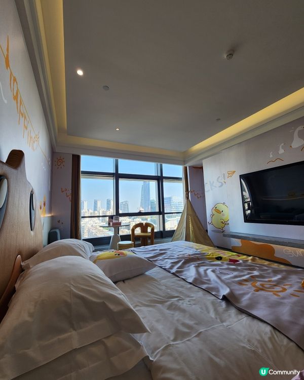 親子三床小黃鴨房！小朋友開心到飛起！🦆💛