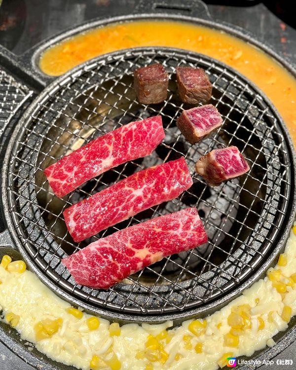 韓式燒肉 任食前菜/爐邊蛋/芝士粟米