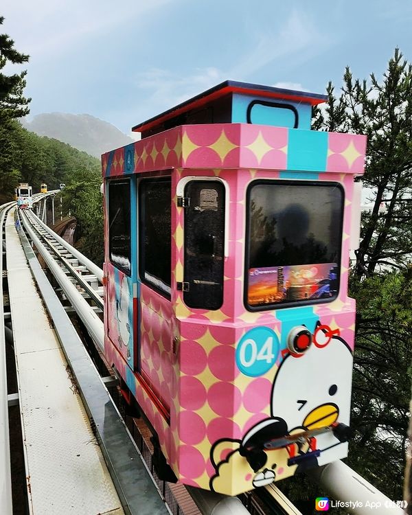 釜山必去景點「膠囊列車」😍😍😍