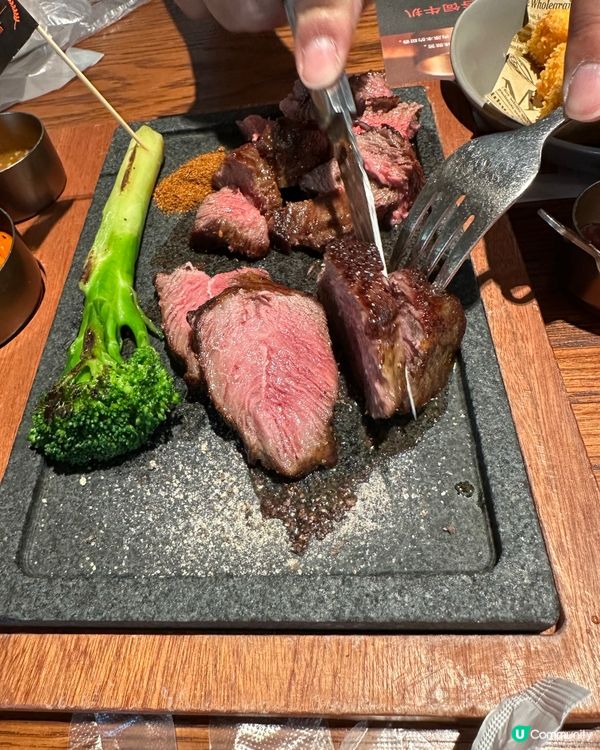 原石牛扒、¥268双人套餐