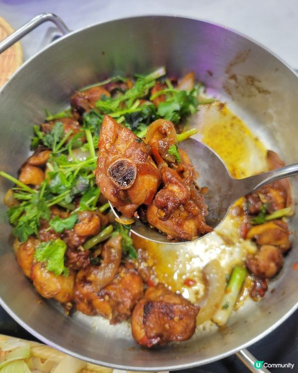 天氣凍凍雞煲打邊爐🤤！至尊雲吞麵放題任食！