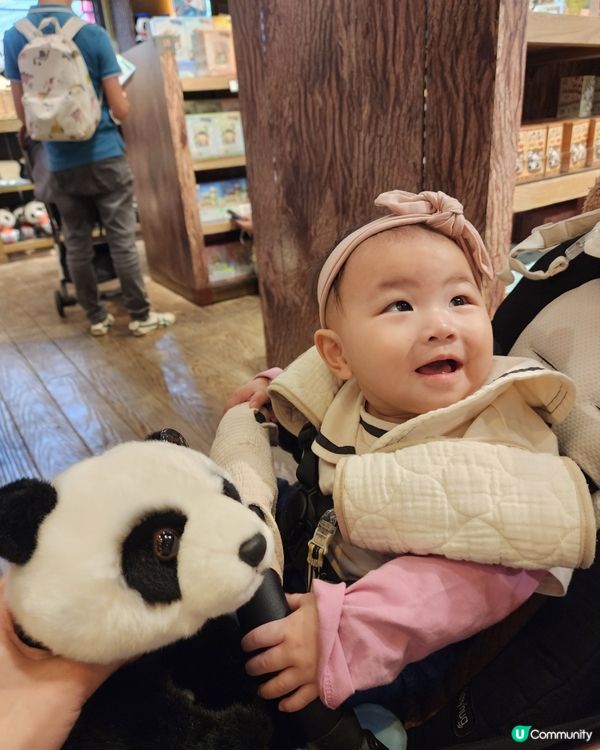 囡囡之海洋公園初體驗🐼