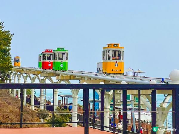 【韓國釜山】海岸列車旁打卡咖啡廳🥰