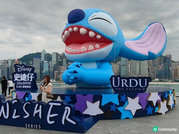 史迪仔亂入海港城