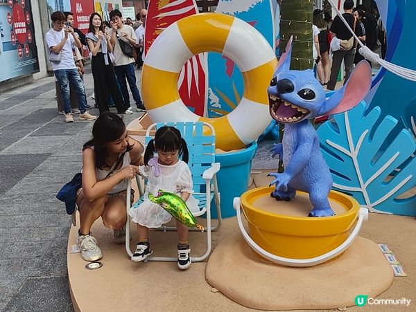 史迪仔亂入海港城