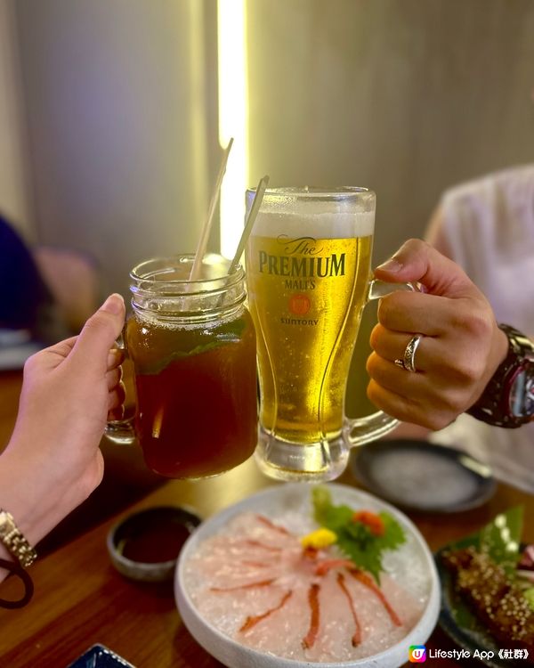 🦪🍻佐敦高質刺身生蠔配啤酒，抵飲抵食！