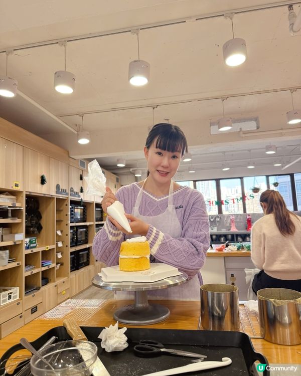 親子烘焙｛自助整 CAKE 烘焙體驗！}