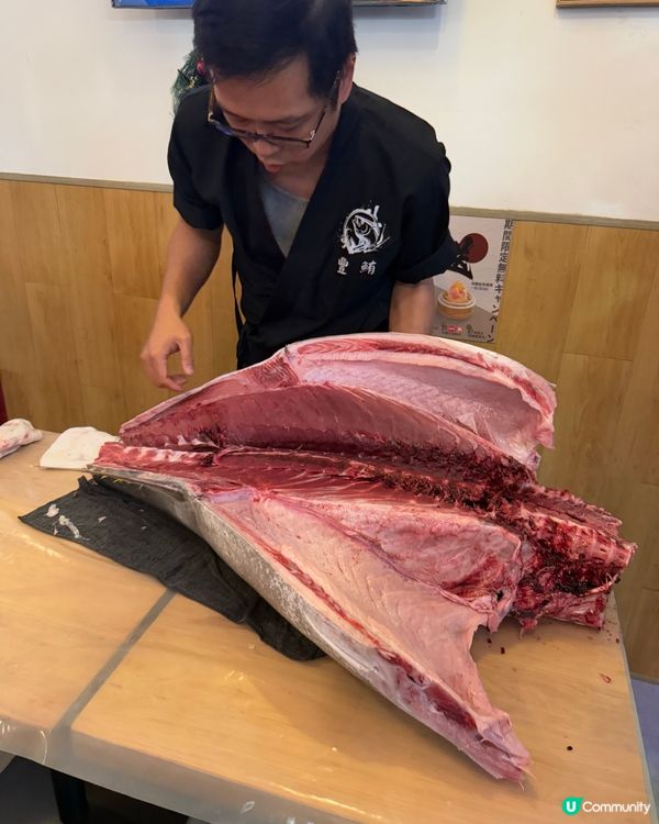 銅鑼灣小店。開箱藍鰭吞拿魚