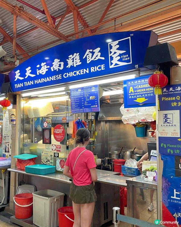 新加坡牛車水的天天海南雞及壁畫街