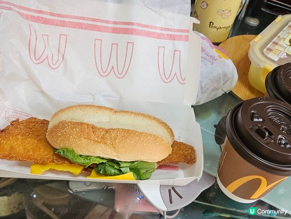 麥當勞深海峽鱈魚堡