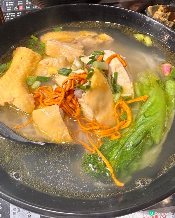 雲桂香米線 蟲草花雞湯米線好味