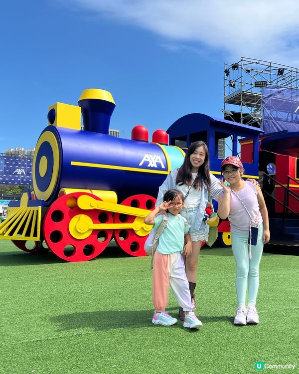 親子活動放電🔋！安盛竹翠公園玩到癲🥳