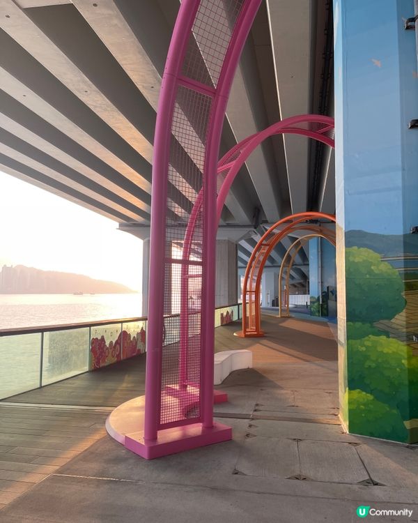 東岸板道好靚呀！