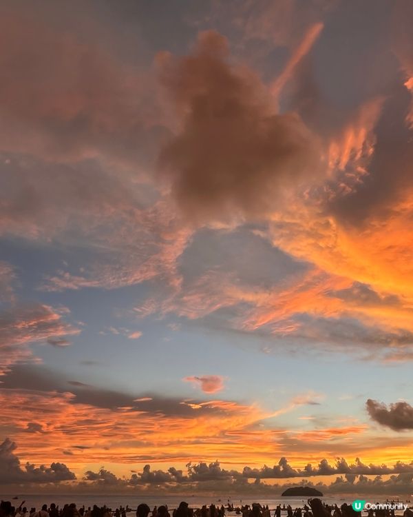 夕陽+余暉