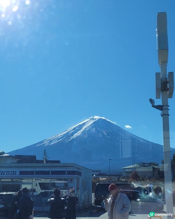 富士山打卡之旅🗻！天朗氣清超滿足！