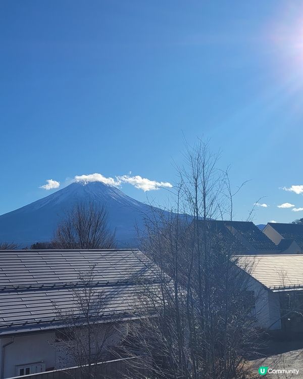 富士山打卡之旅🗻！天朗氣清超滿足！