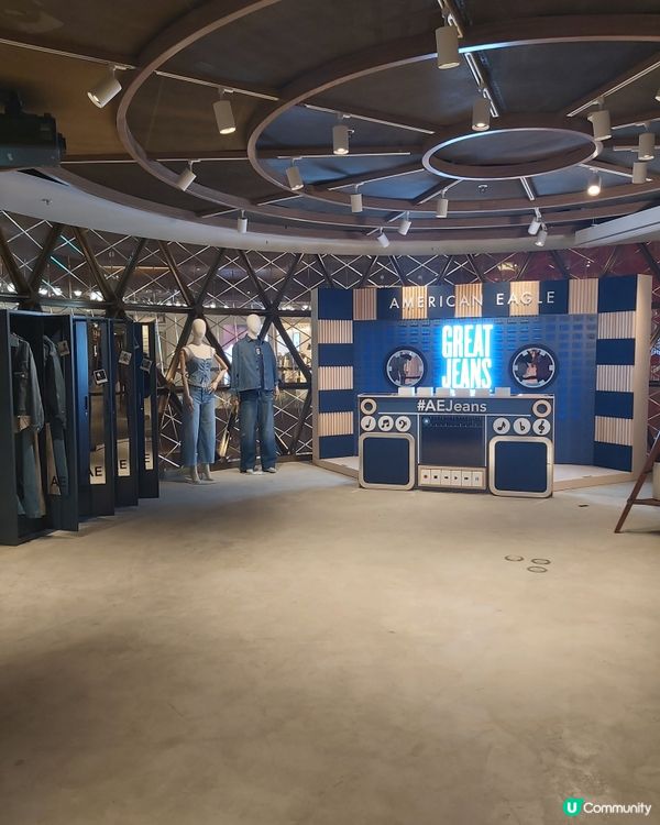 AmericanEagle復古水手牛仔哲學　K11Musea