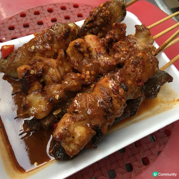 筲箕灣掃街小食沙嗲串燒