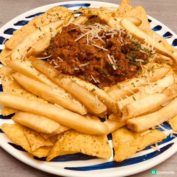 芝士肉醬薯條