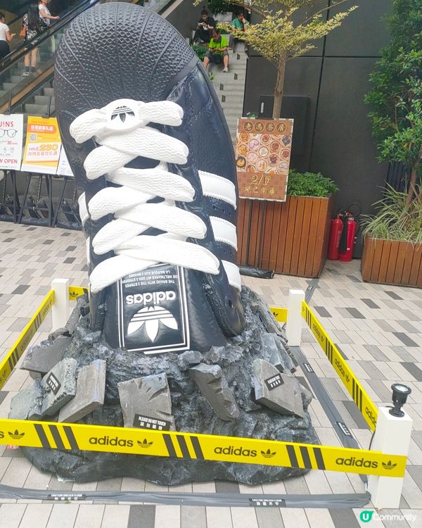 Adidas巨型波鞋s，旺角街頭出沒注意！👟