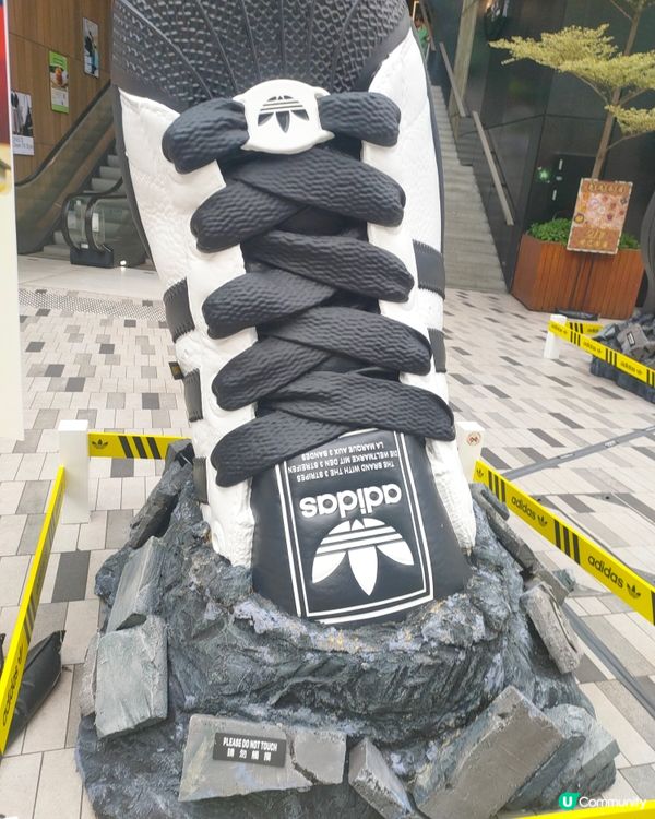Adidas巨型波鞋s，旺角街頭出沒注意！👟