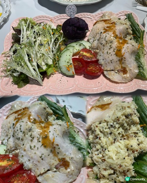 喺少女心嘅環境 進食300卡輕盈餐🌸🩷