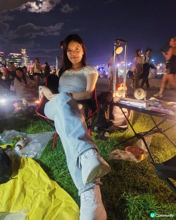 ## 中秋賞月🌕 海旁野餐🎉