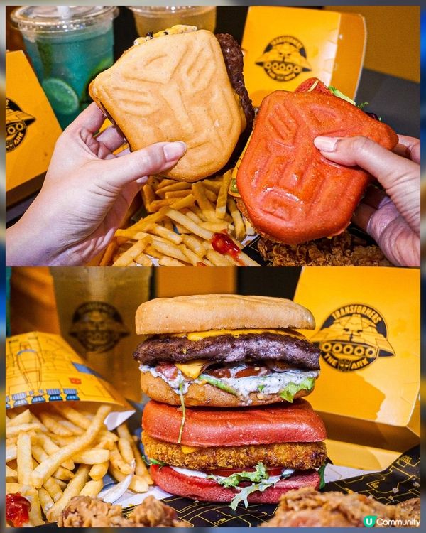 《全球首間變形金剛旗艦店 柯柏文漢堡🍔》 