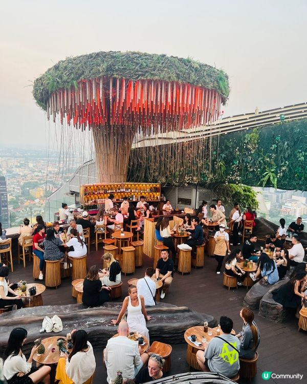 曼谷網紅人氣Rooftop Sky Bar