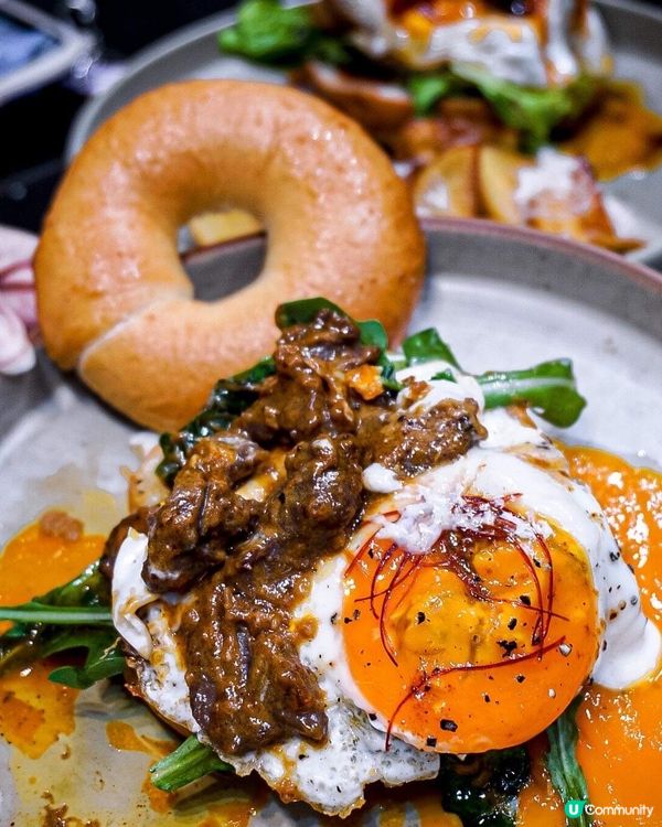 《髮型屋𝗖𝗮𝗳𝗲二合一 食物堅係幾出色🍔🥯》 