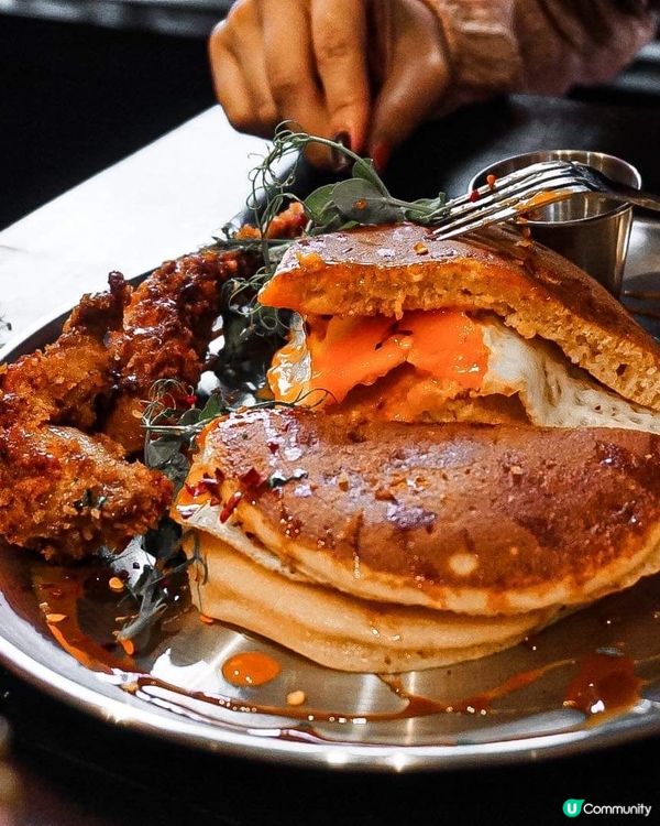 《❤️‍🔥大坑新開美式𝘾𝙖𝙛é 打卡成份高於味道🥞》