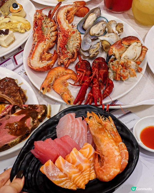 《買2送2❣️最平$373食到鴨肝龍蝦Buffet🦆🦞》
