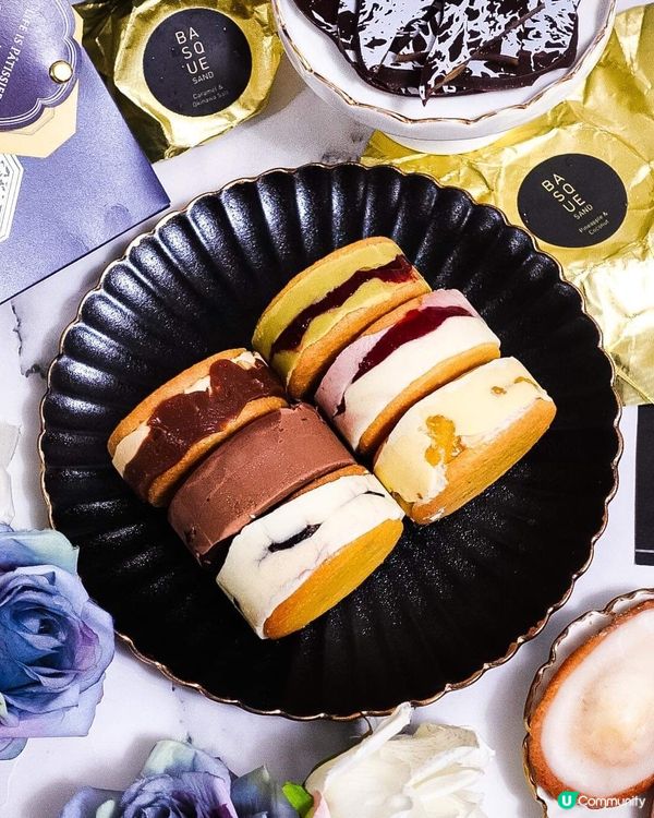 《日本大熱🇯🇵巴斯克風曲奇忌廉三文治🍪🍰》