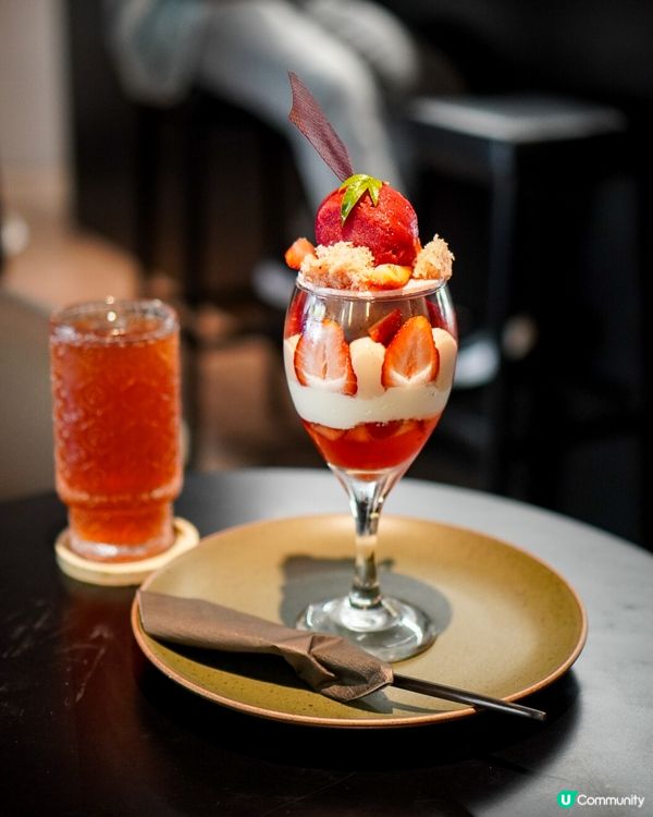 台北Cafe｜高質美味草莓杯 打卡able兼有貓店長