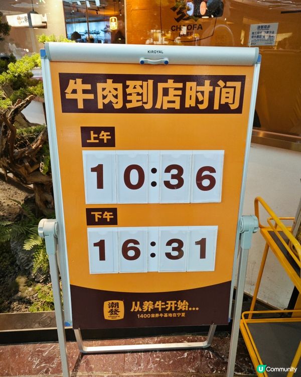 「潮發」，18年老字號潮汕牛肉店。來品嚐新鮮的牛肉火鍋吧！