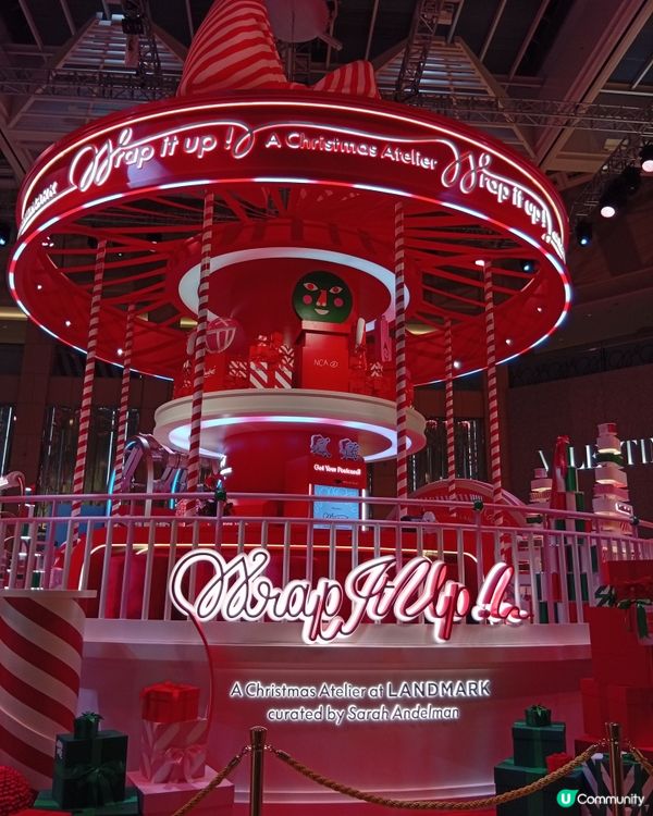  ✨置地中庭變絲帶夢幻樂園