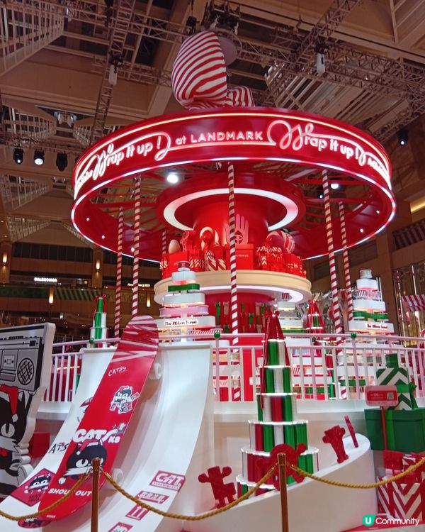  ✨置地中庭變絲帶夢幻樂園