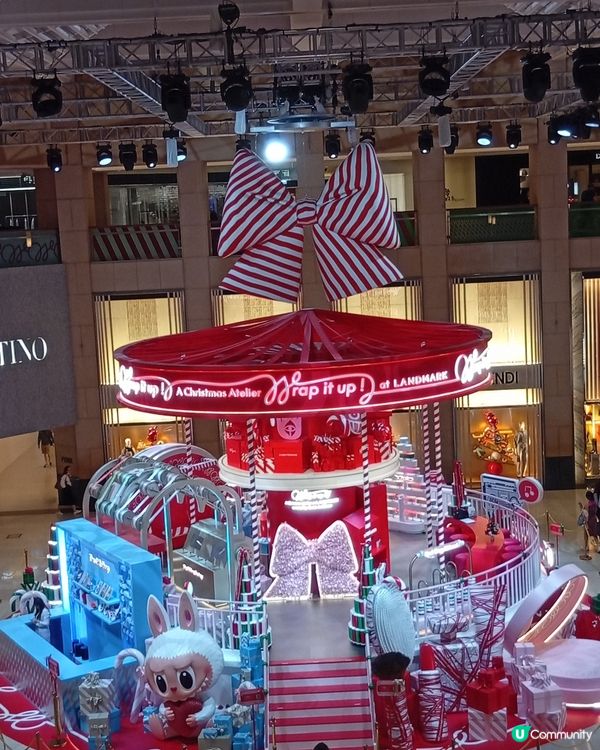  ✨置地中庭變絲帶夢幻樂園