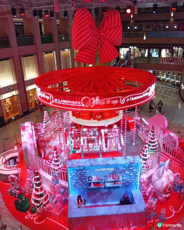  ✨置地中庭變絲帶夢幻樂園