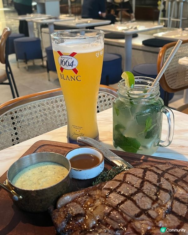 📍觀塘海濱匯 Flames 🌳人氣落地窗西餐廳🍽️🪟