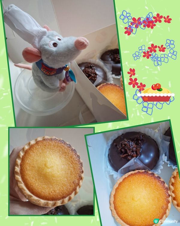 兑換朱古力撻&椰撻 - 美心西餅😊💙👍