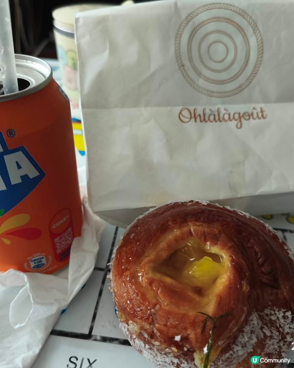 法式葡撻和麵包