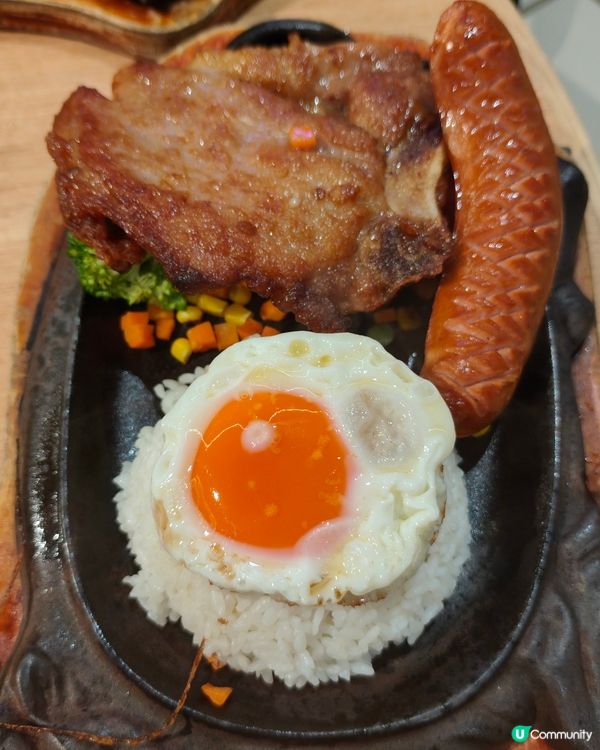 荃新天地西雅圖屋鐵板餐😋抵食又好食！