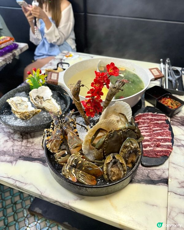 游水活海鮮火鍋放題