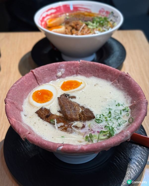 大阪過江龍·泡沫系牛骨白湯拉麵