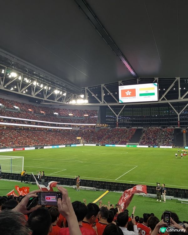 啟德首戰! 香港隊對印度! 