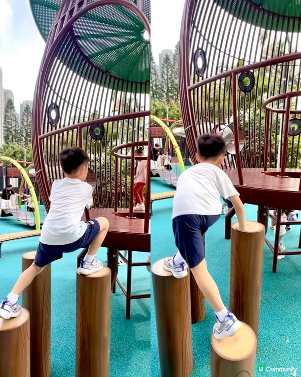 荃灣西新公園玩到癲! 🤩 💦