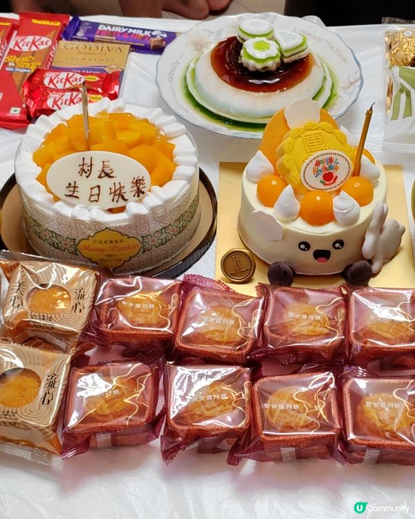 中秋節慶祝生日