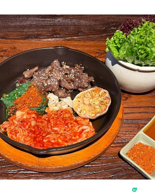 1.  萬象城創意韓菜🤤！和牛肋條超正！🥩🔥