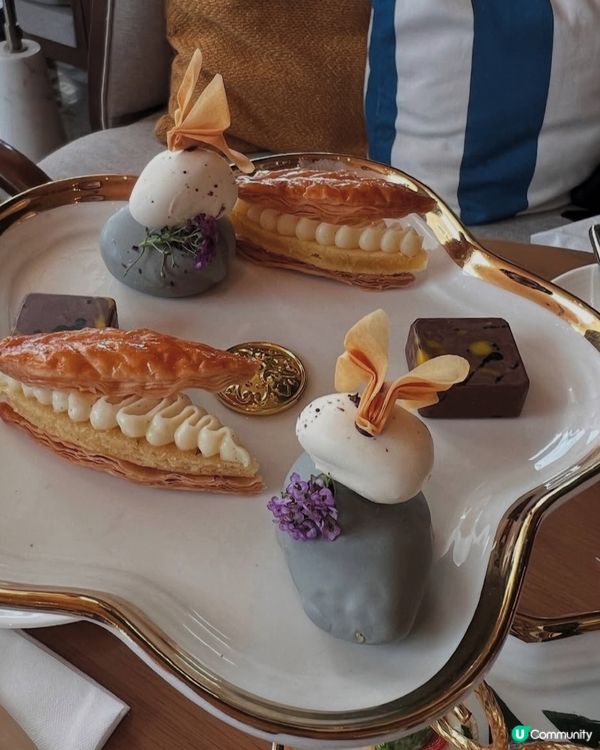 富麗敦下午茶🤩！港女生日打卡一流📸！